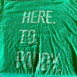 Here to Paddy shirt
